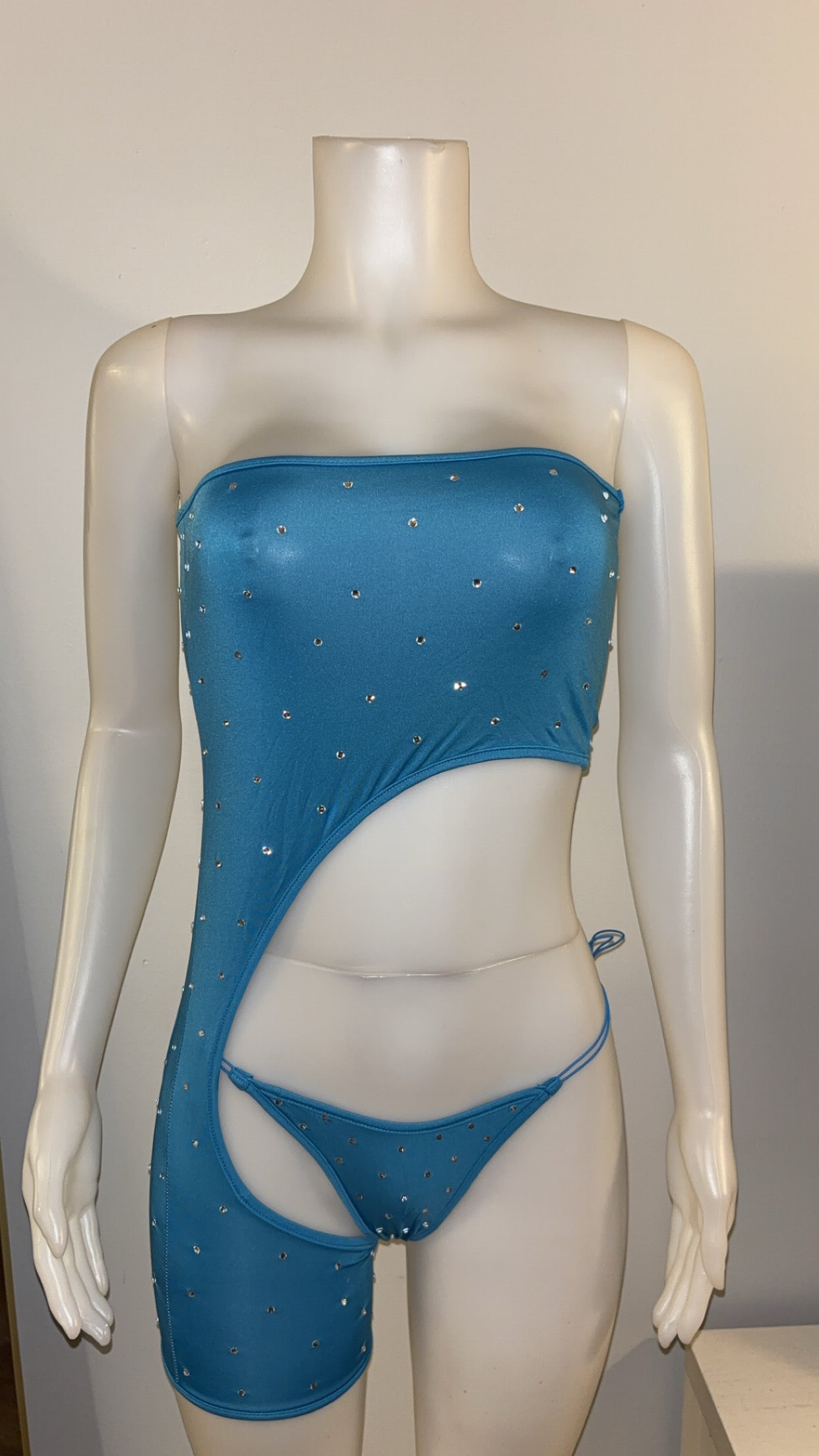 Snow Bunny Set in Blue