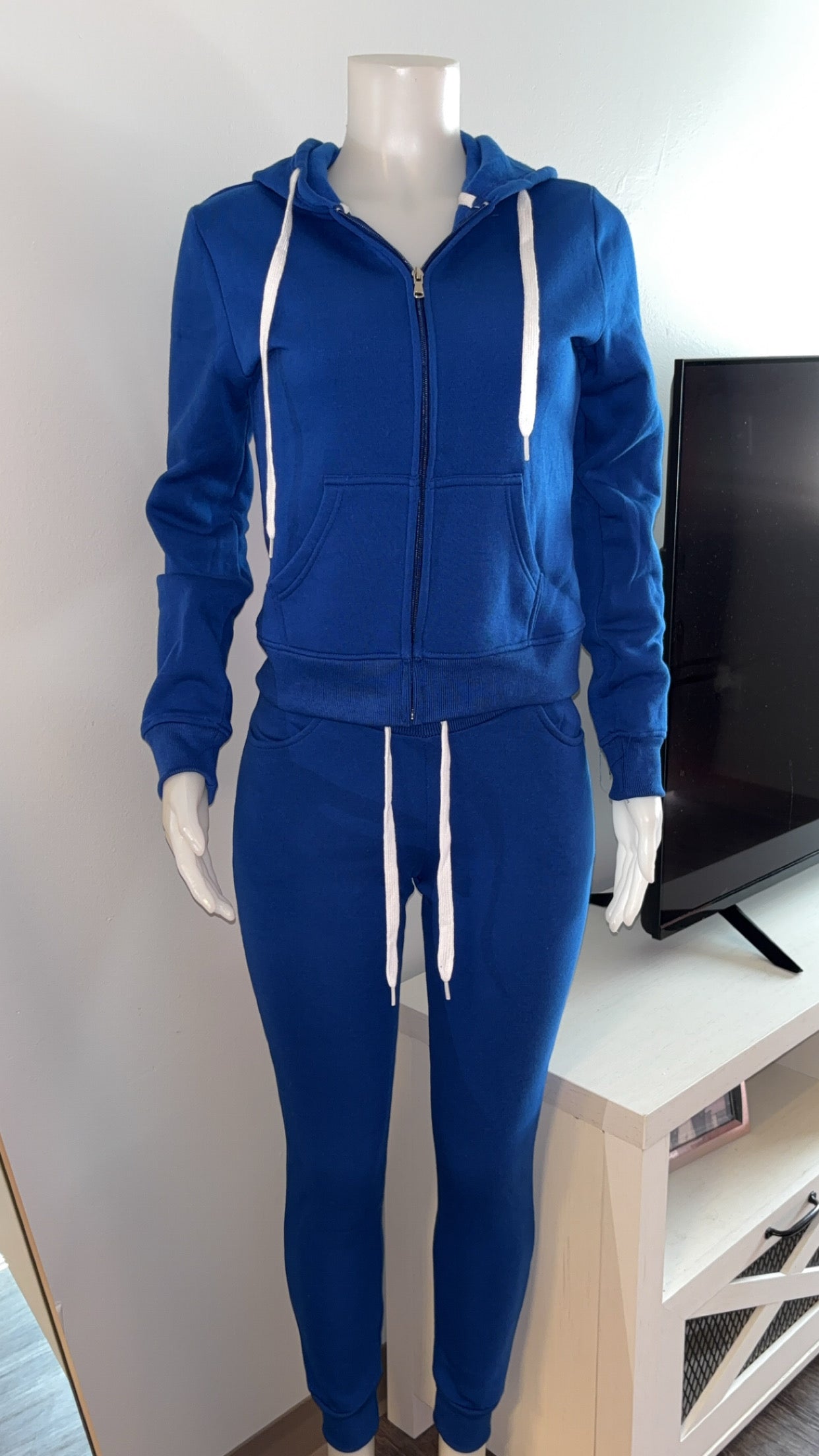 Cozy Fleece Set in Blue