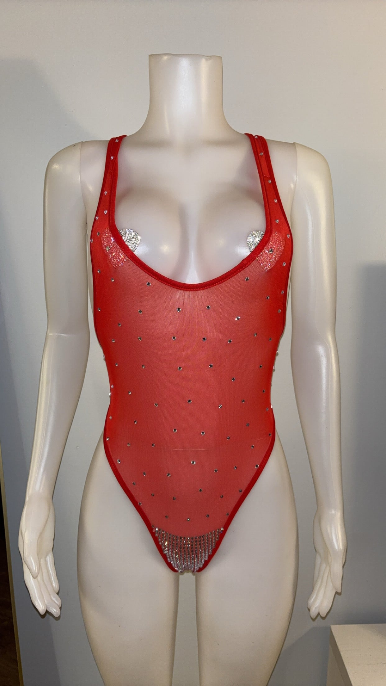 Iced OnePiece in Red