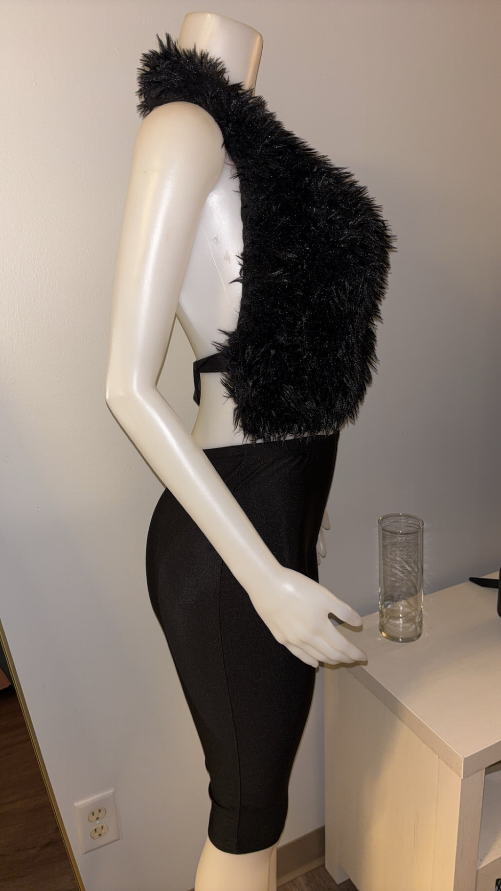 Fur Real Set in Black