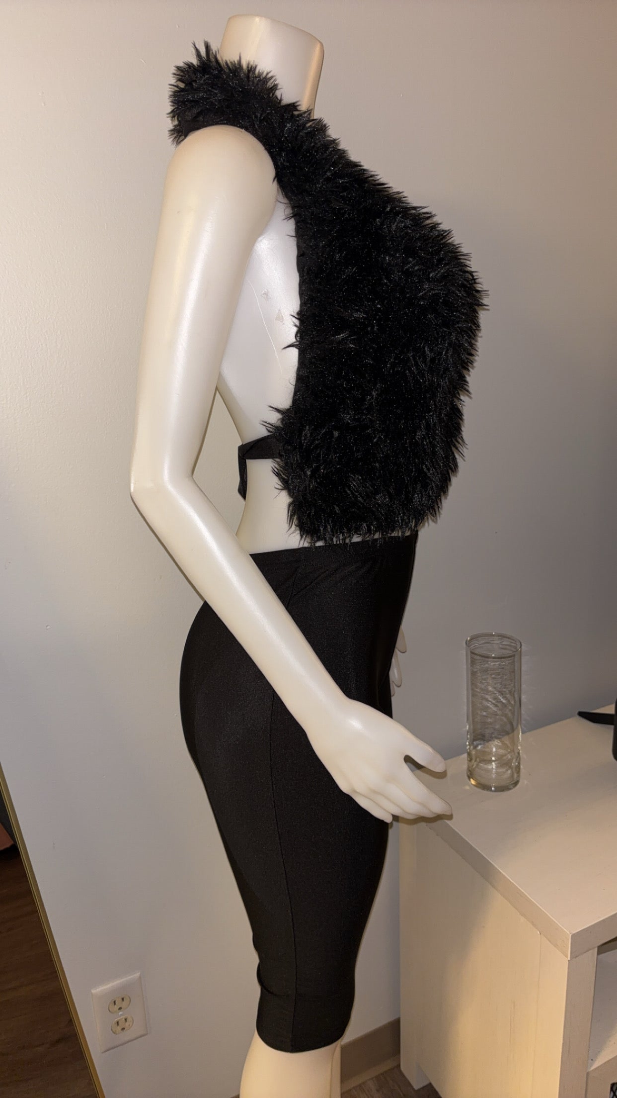 Fur Real Set in Black