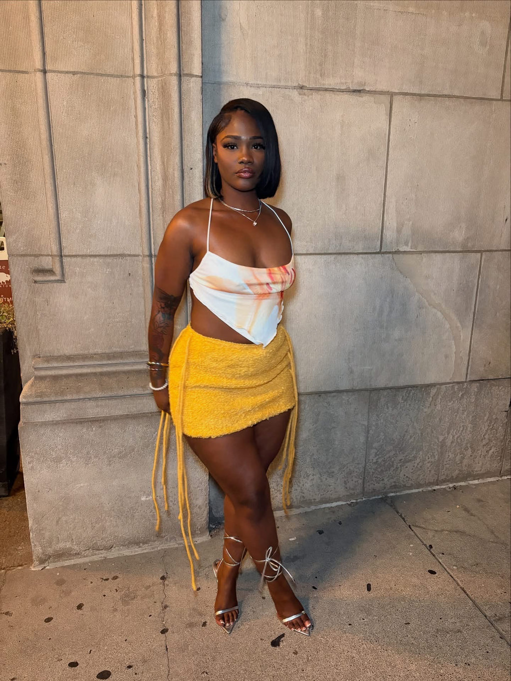Daze Skirt in Yellow