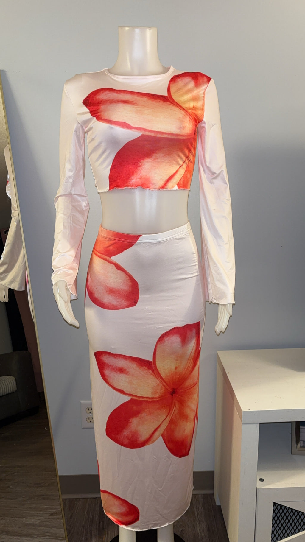 Tropical Skirt Set