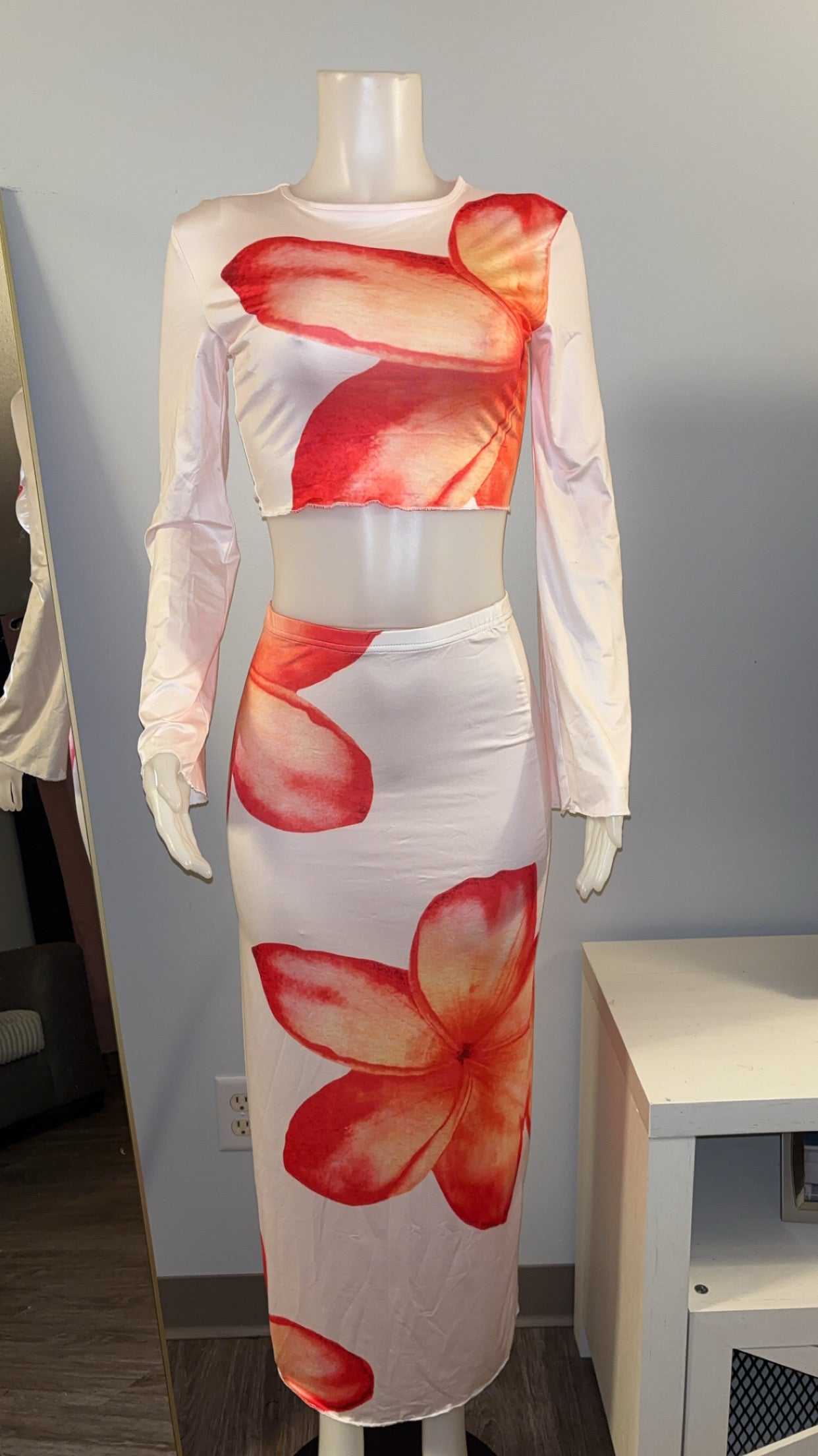 Tropical Skirt Set