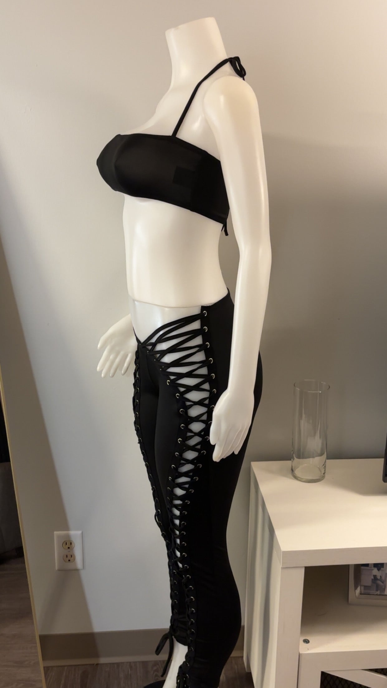 All Tied Up Set in Black