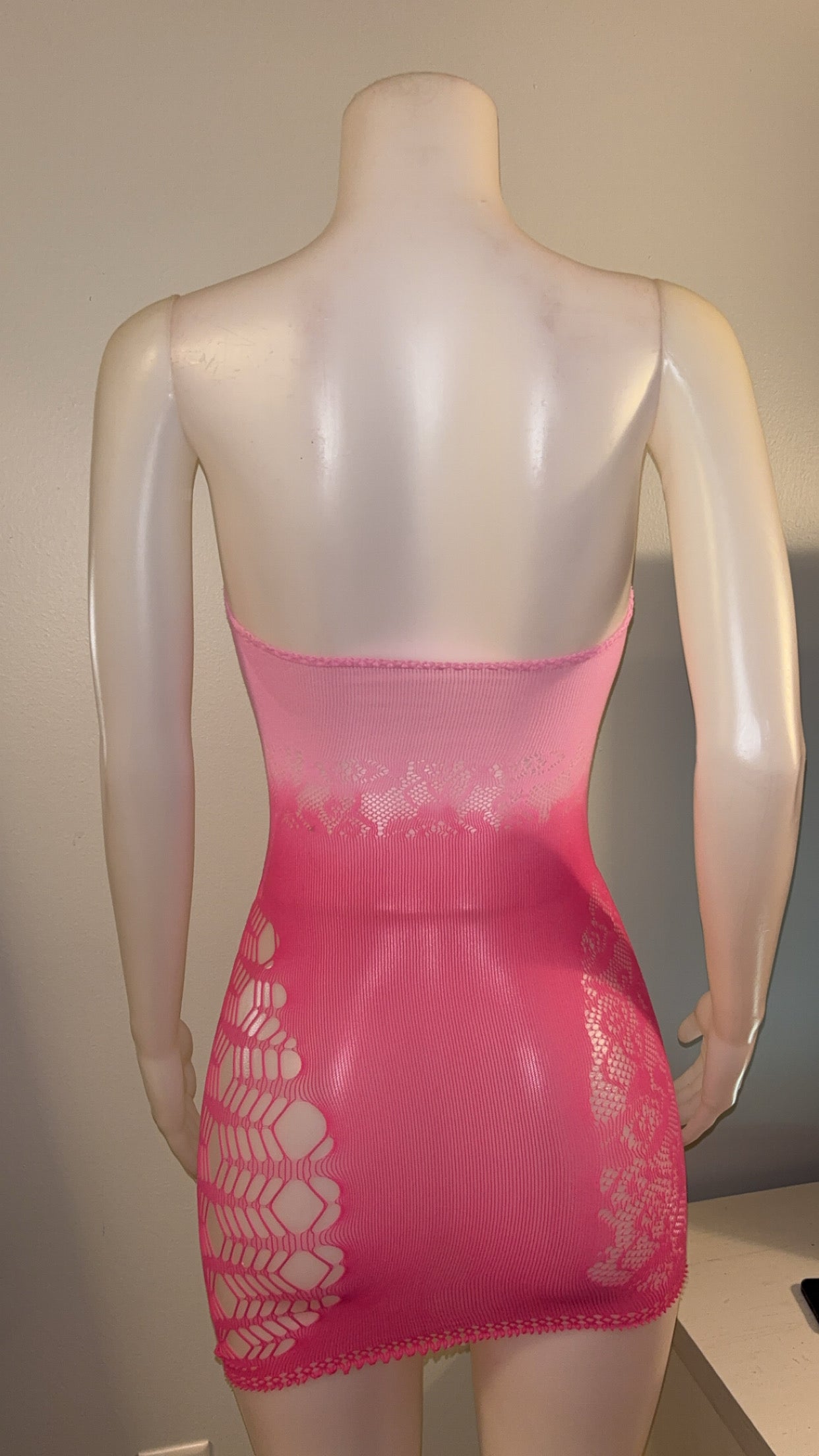 Gradient Dress in Pink