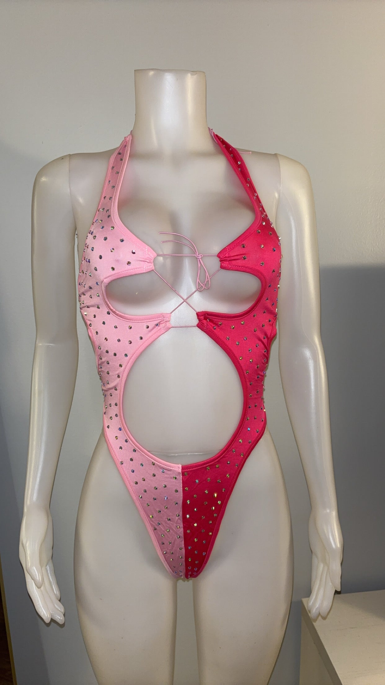 Mixed Feelings OnePiece in Pink