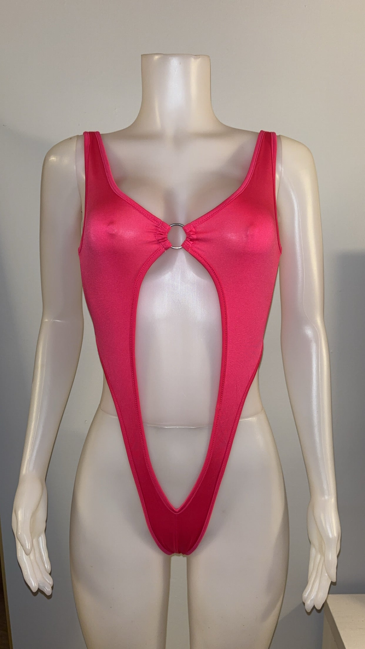 Straight to the Point OnePiece in HotPink