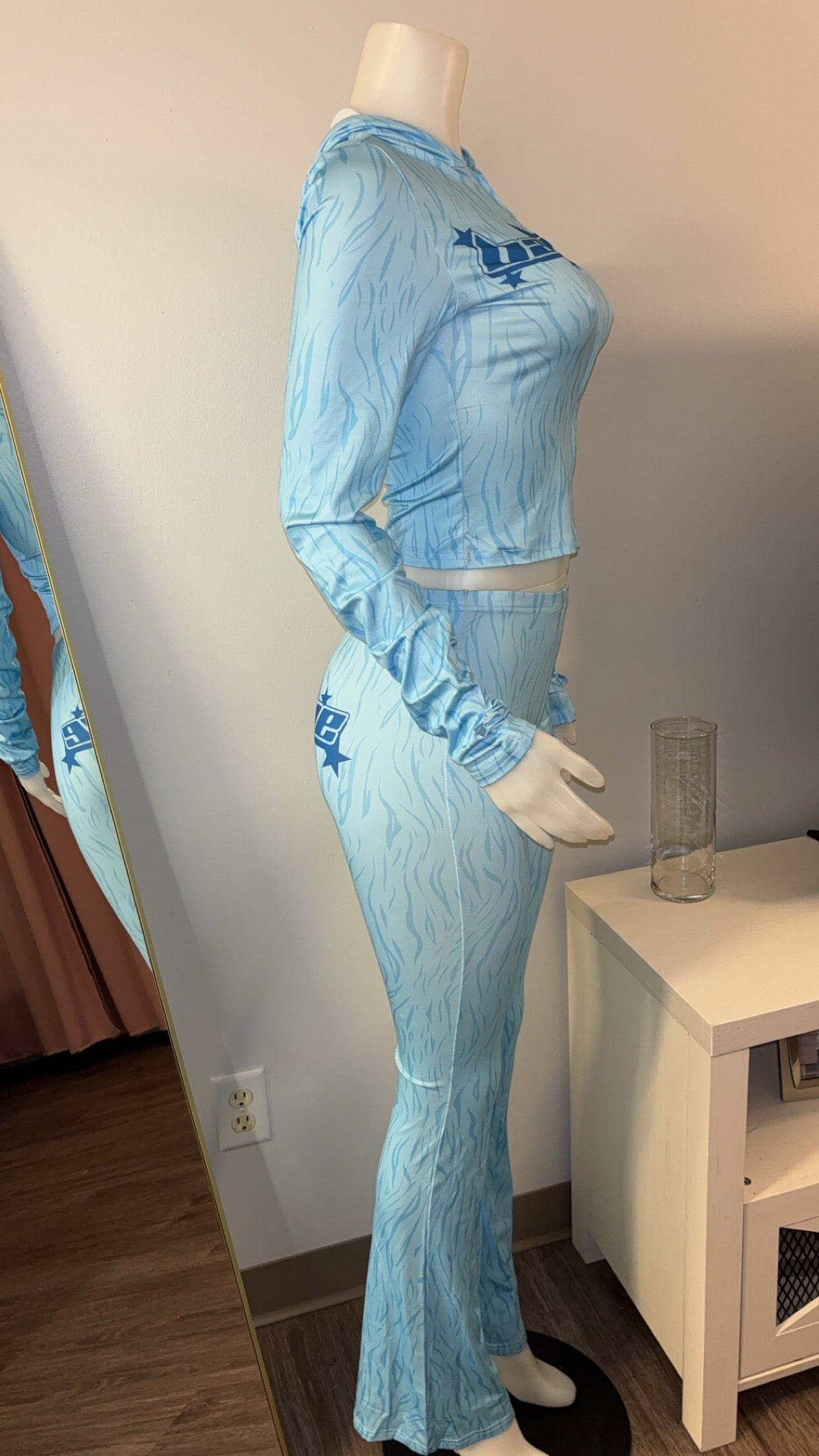 Baddie Pant Set in Blue