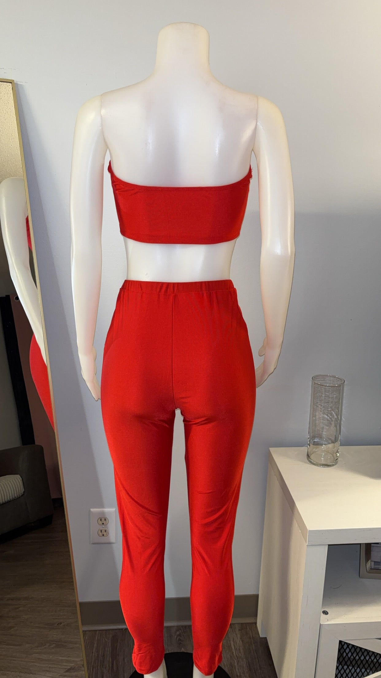 Red Siren Pant Set