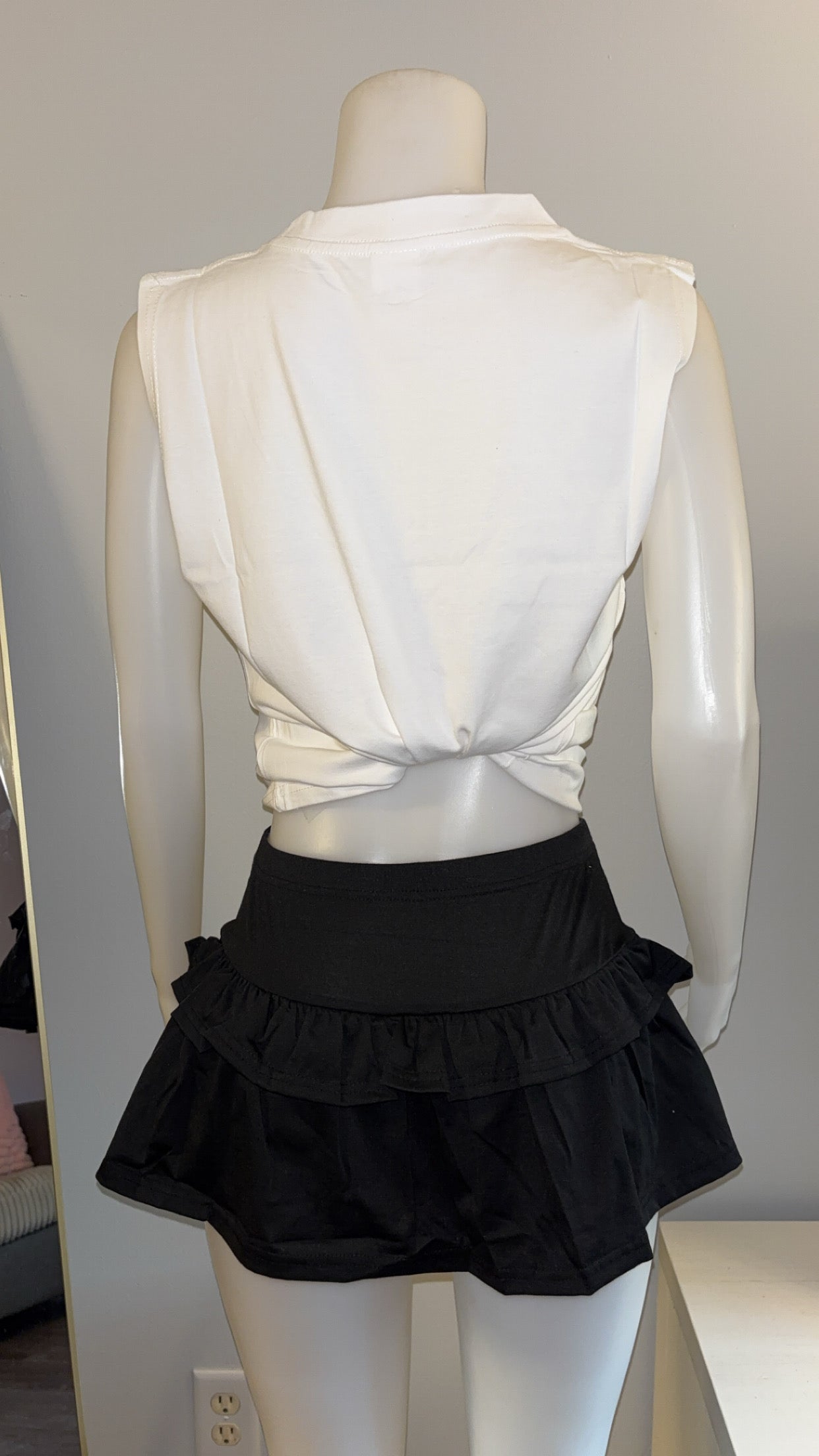 Profit Minded Skort Set