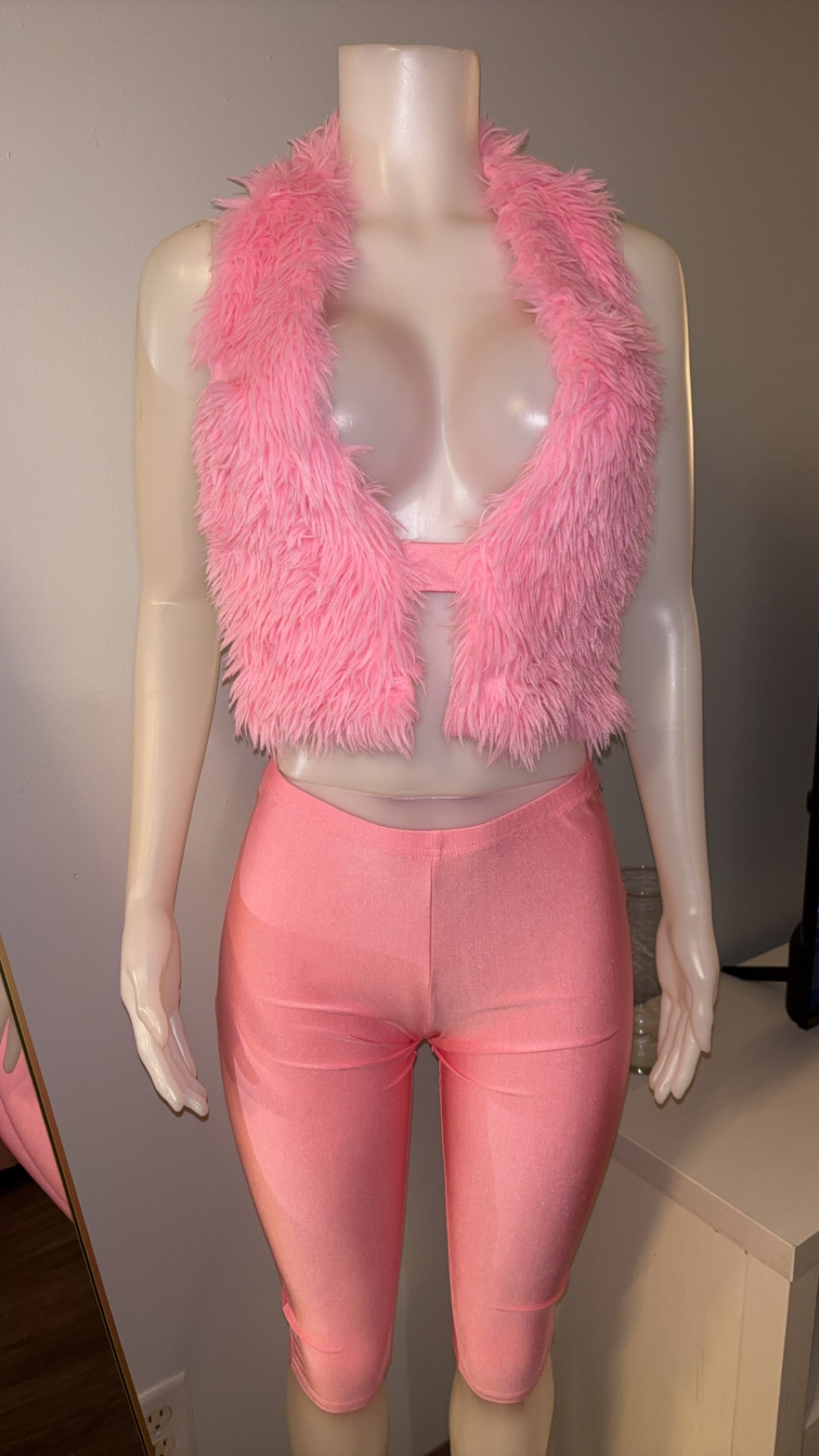 Fur Real Set in Pink