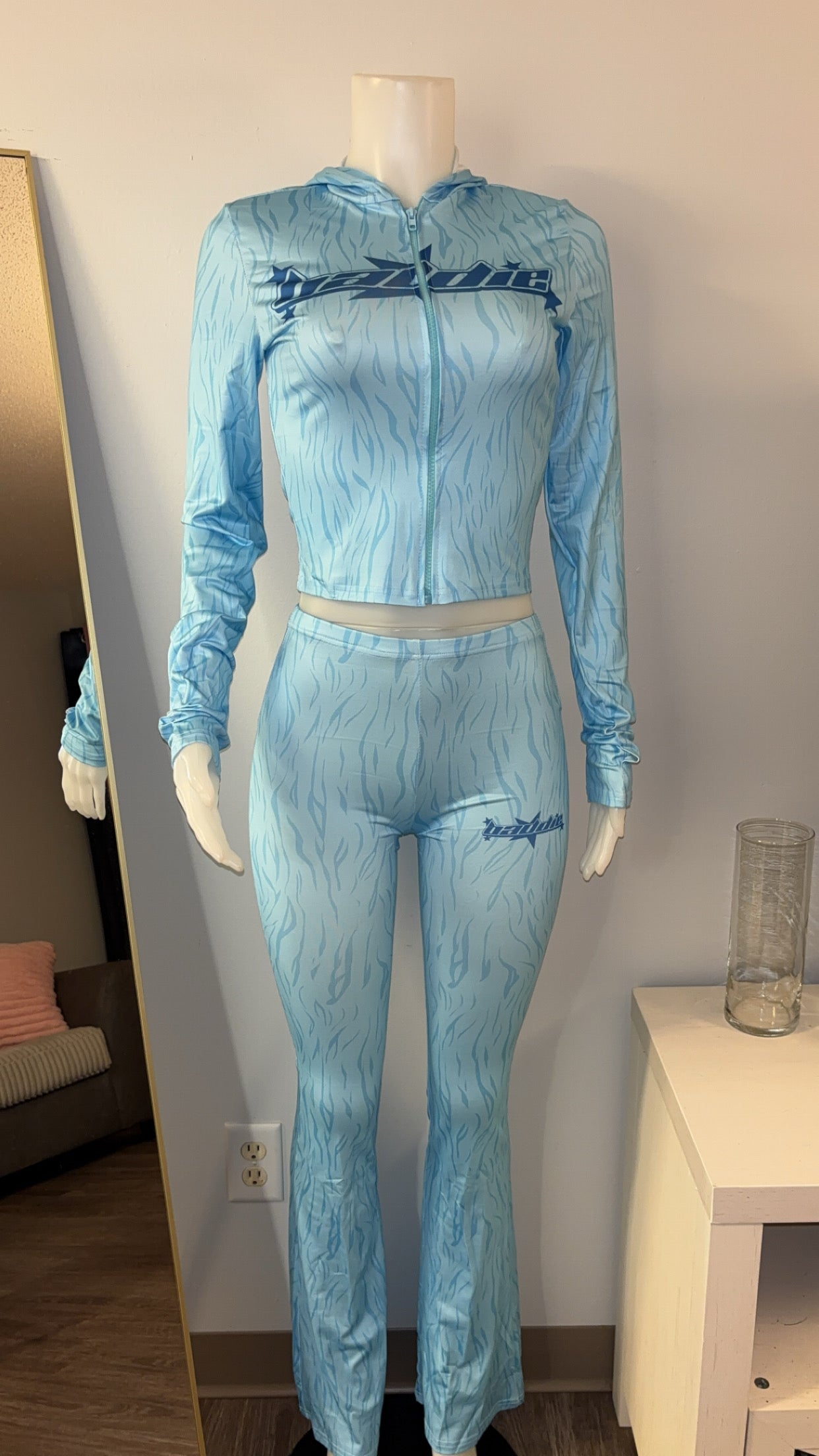 Baddie Pant Set in Blue