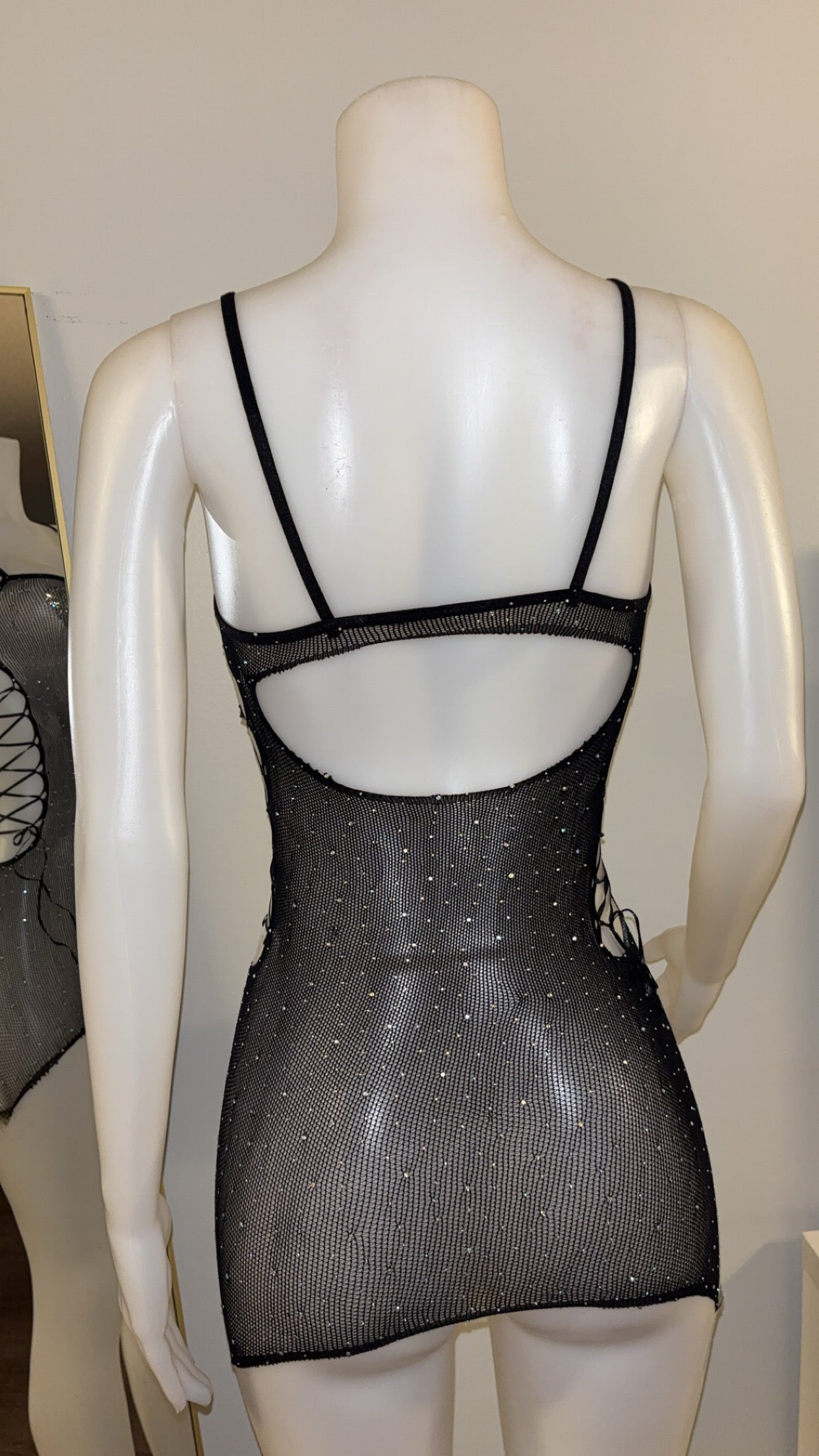 Tie Me Up Mini Dress