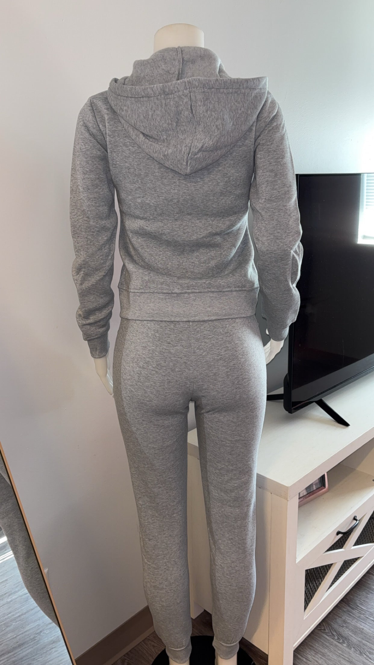 Cozy Fleece Set in Grey