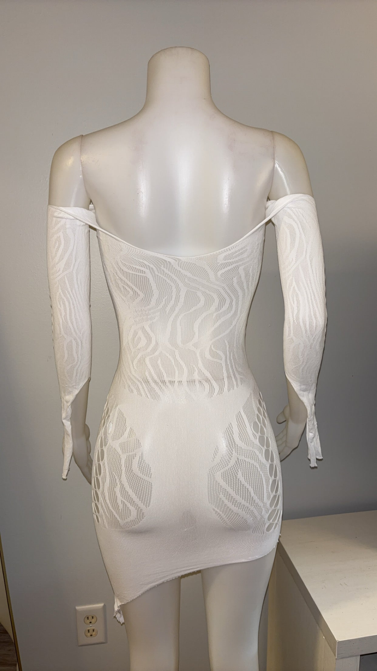 Poster Girl Dress in White