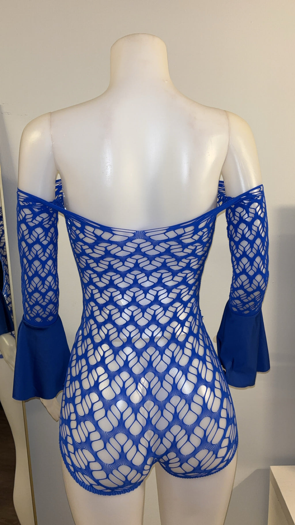 After Hours Romper in Blue