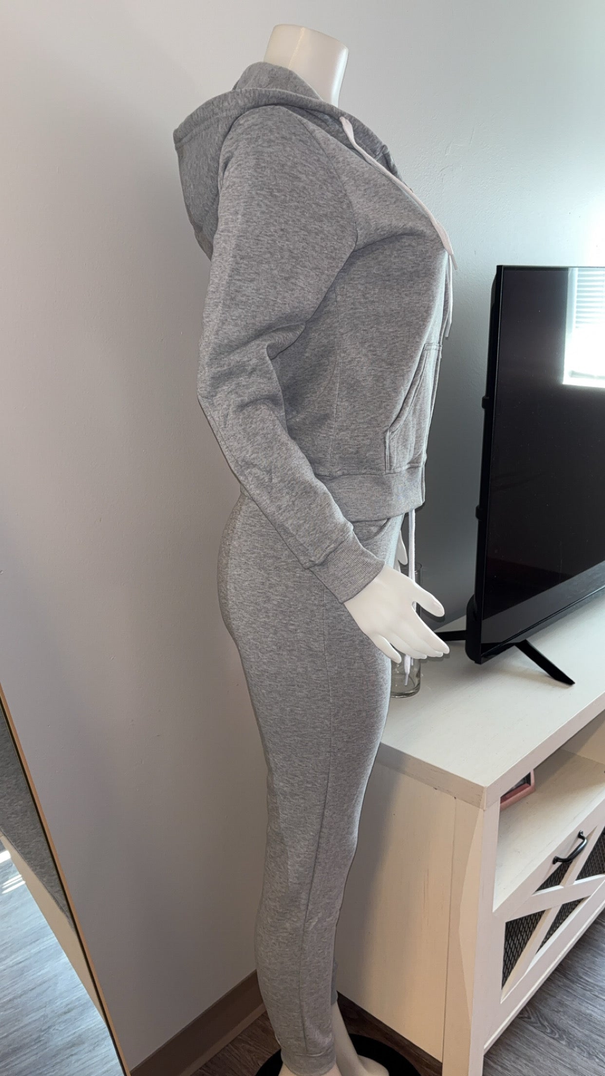 Cozy Fleece Set in Grey