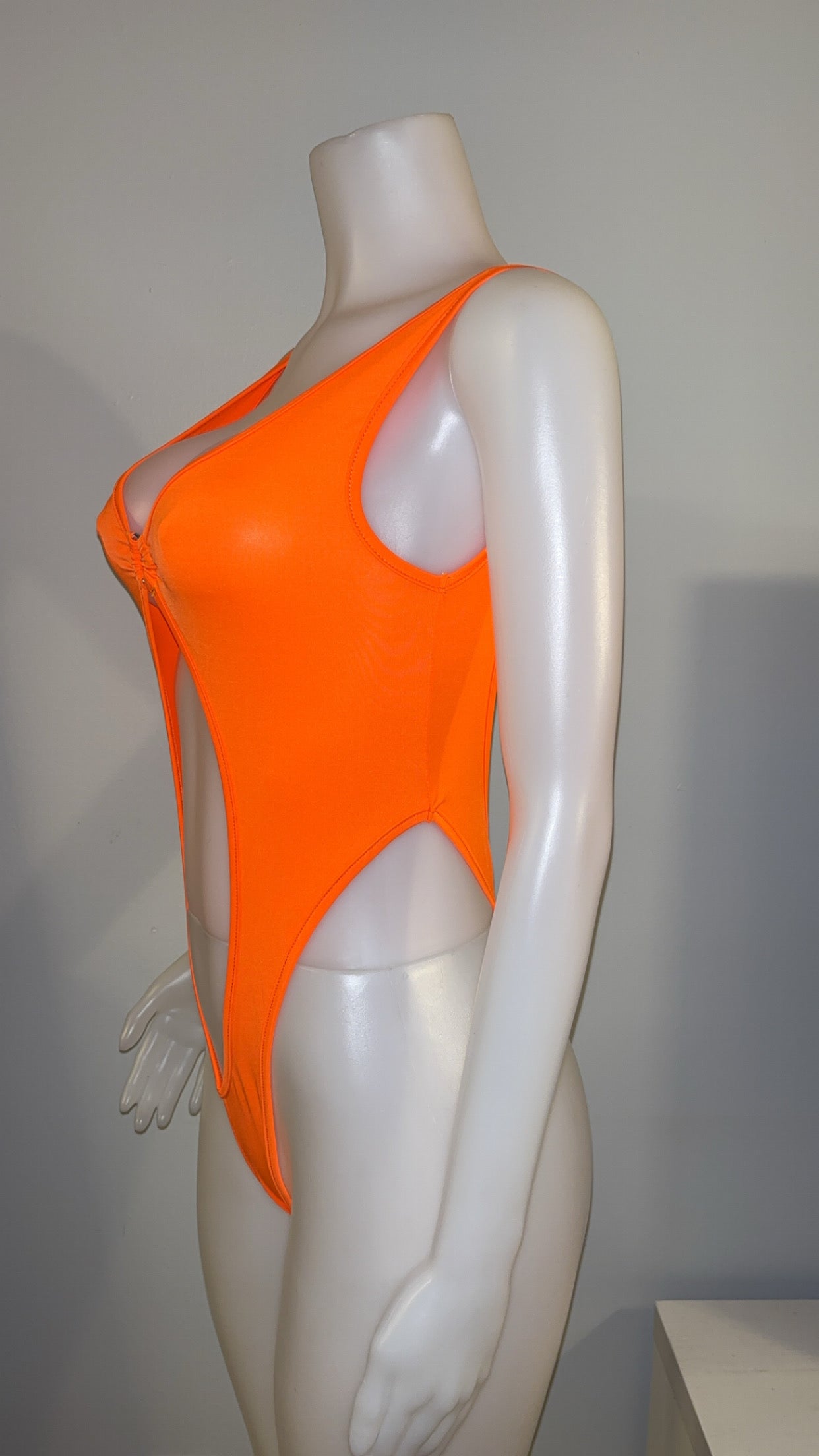 Straight to the Point OnePiece in Orange