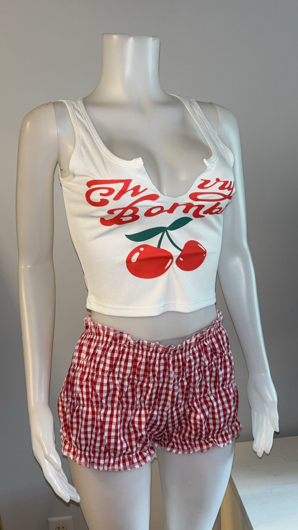 Cherry Bomb Short Set