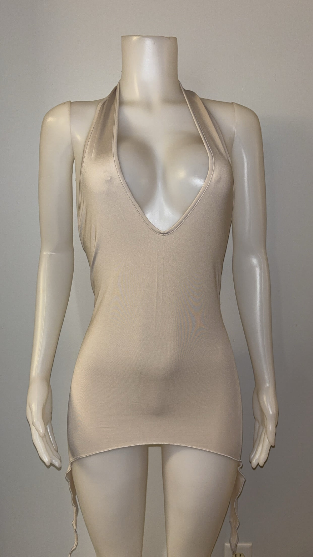 Night Out Dress in Tan