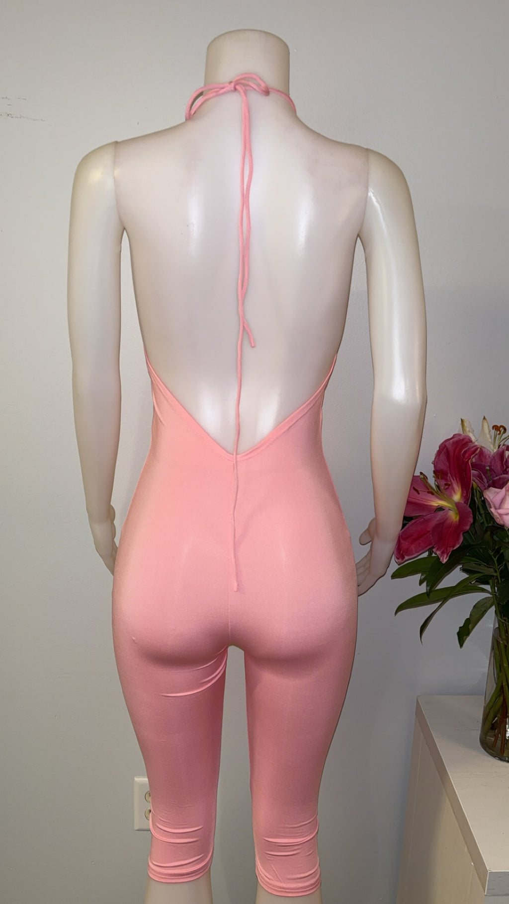 Bubblegum Capri Romper