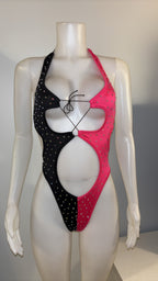 Mixed Feelings OnePiece in Black