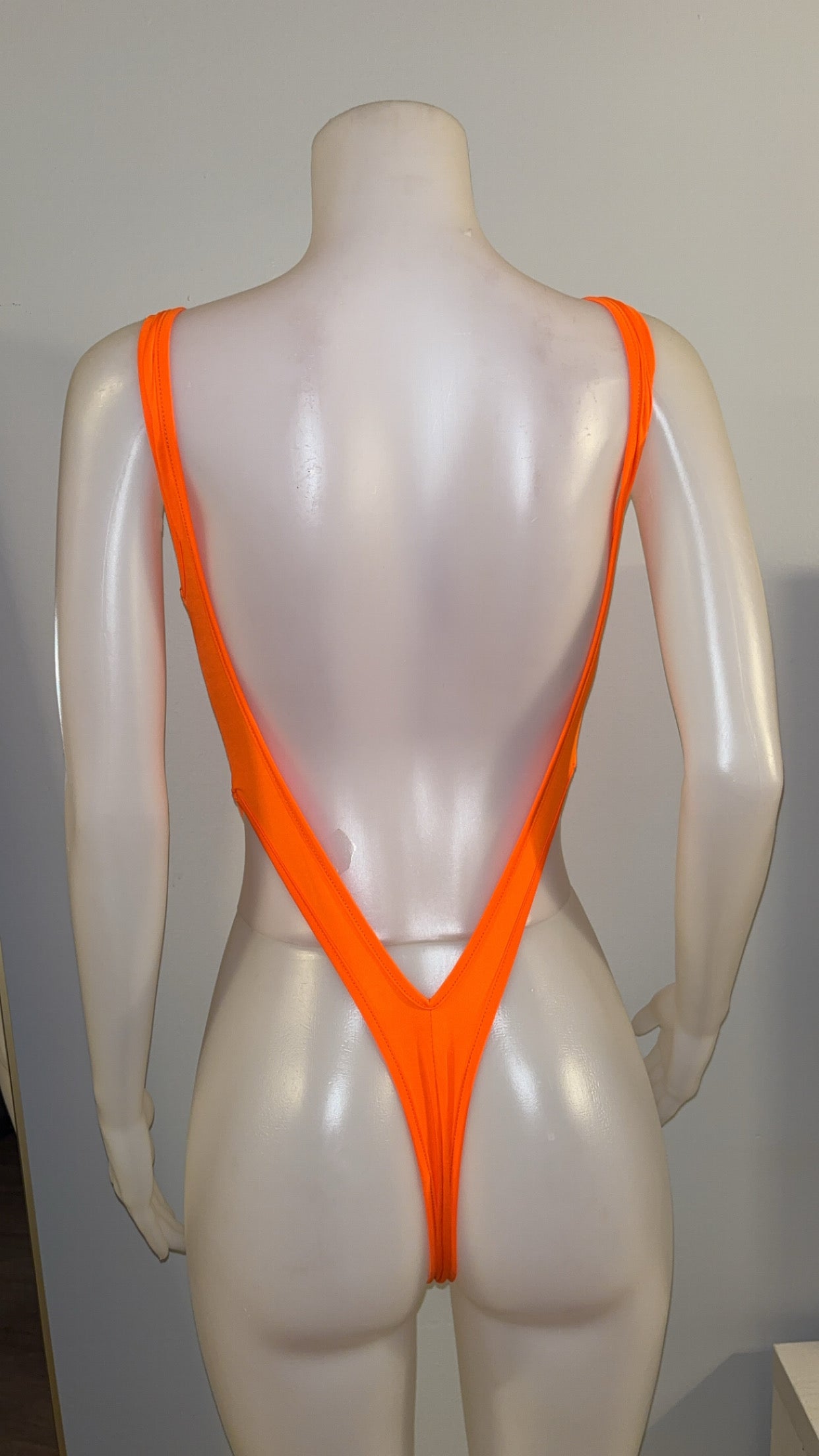 Straight to the Point OnePiece in Orange