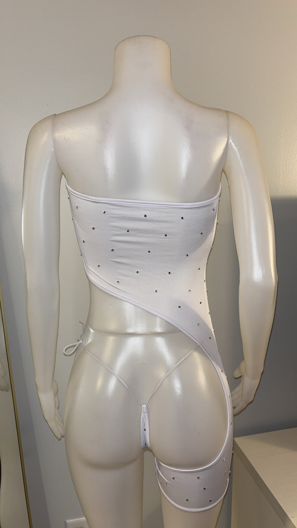 Snow Bunny Set in White