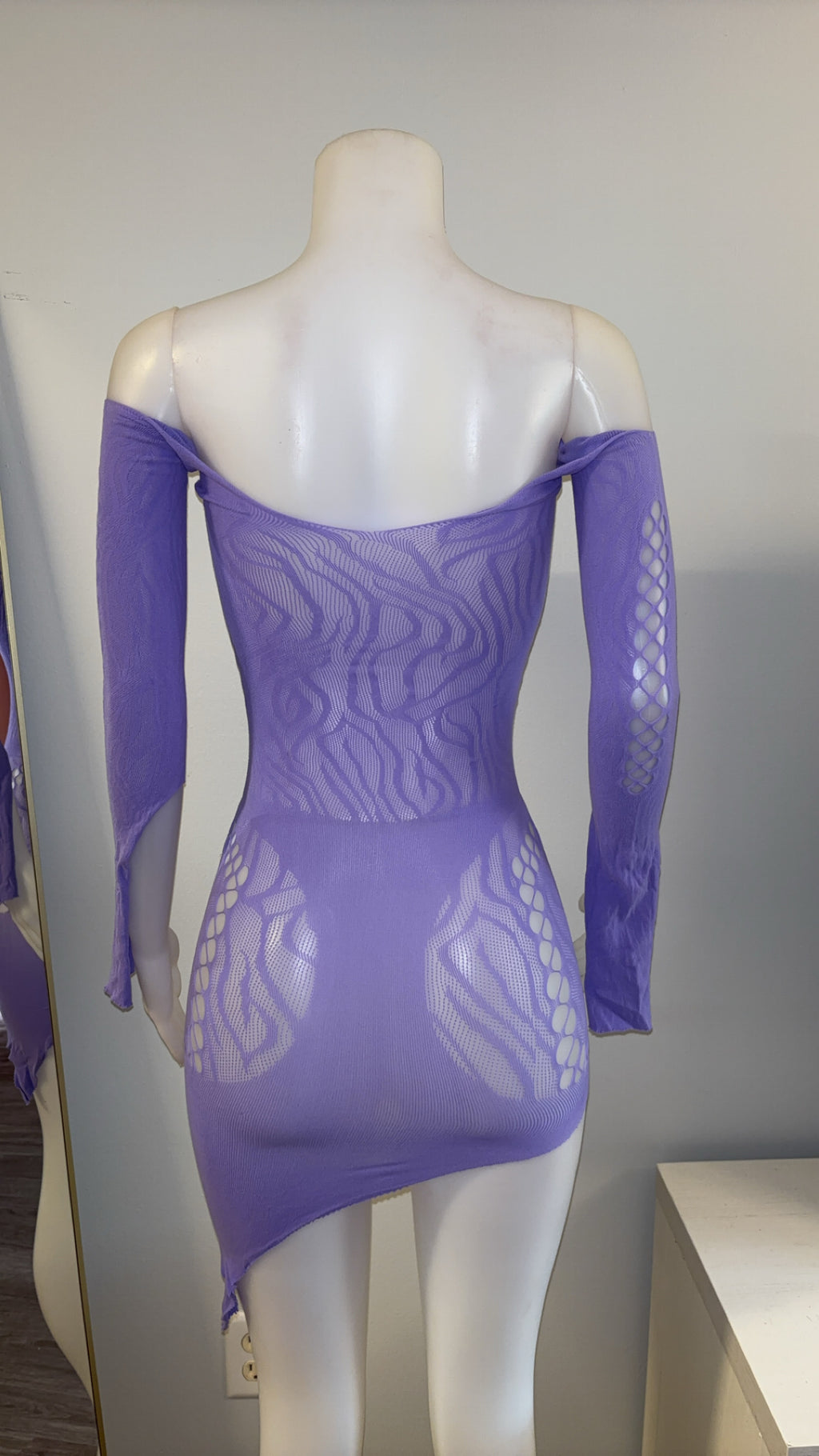 Poster Girl Dress in Purple