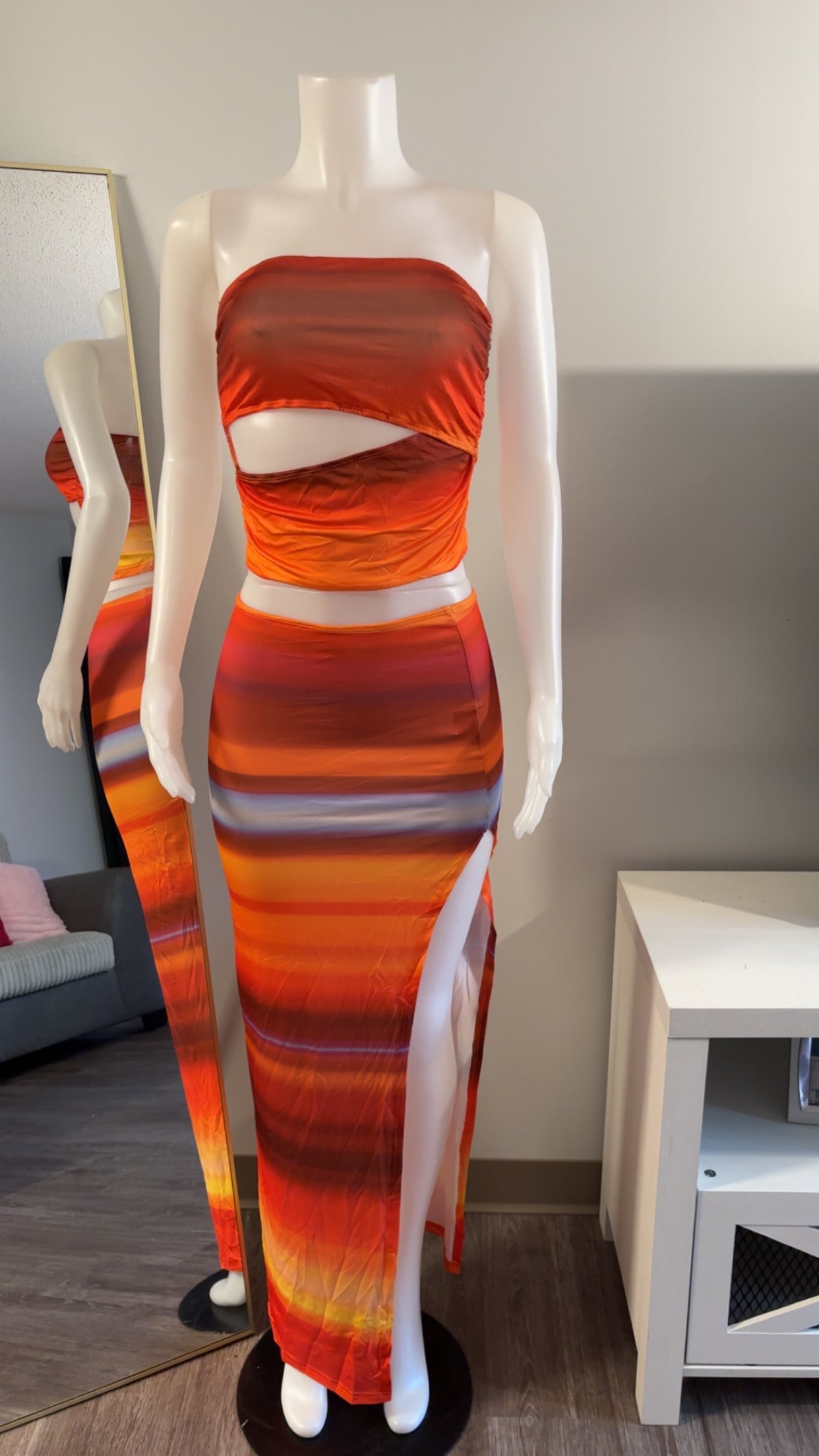 Sunset Skirt Set
