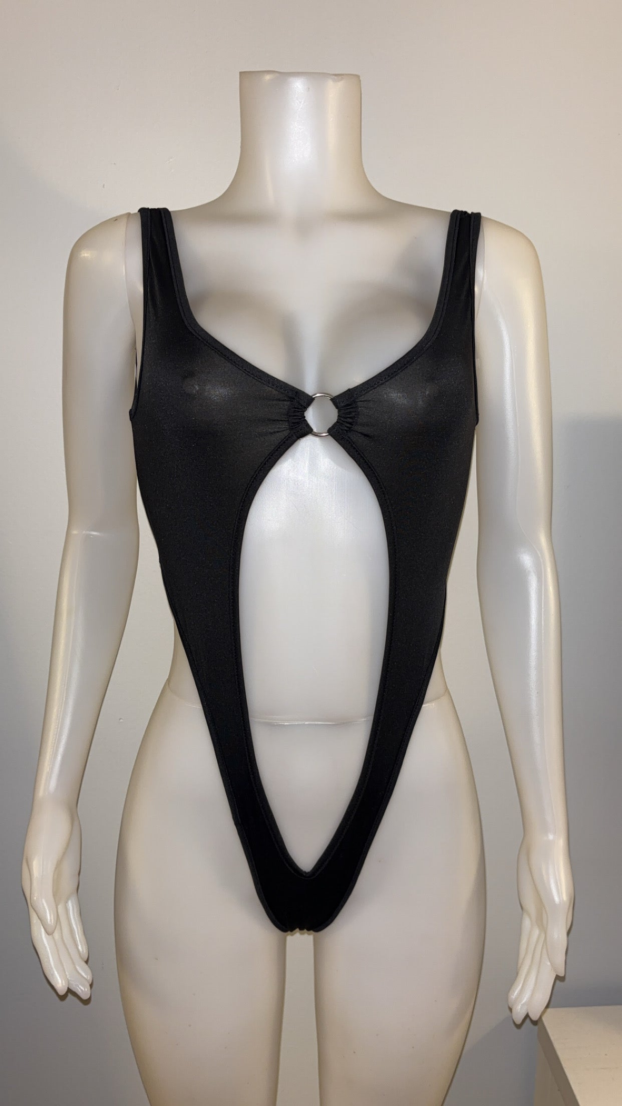 Straight to the Point OnePiece in Black