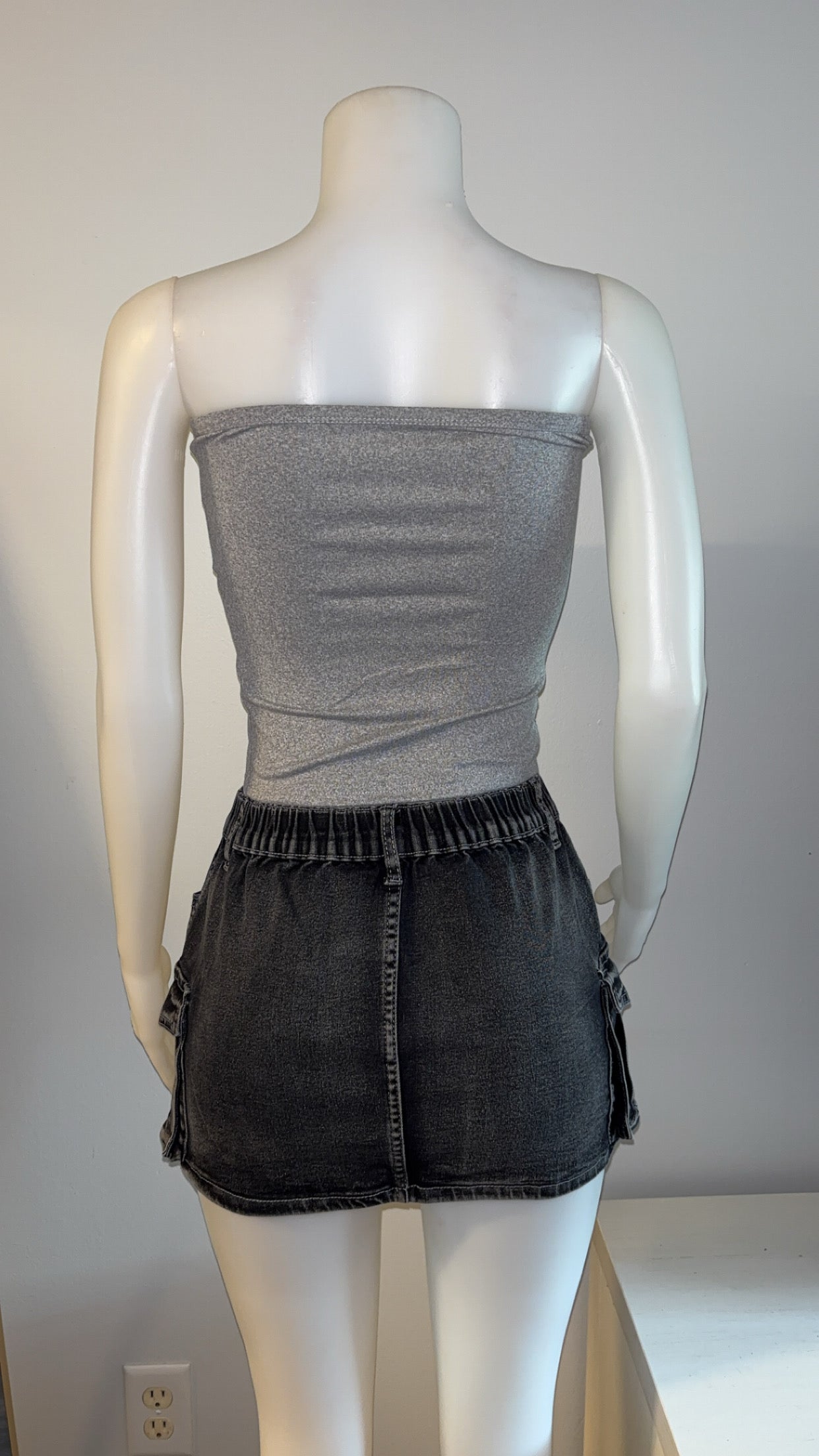 Too Pretty Skirt Set in Black