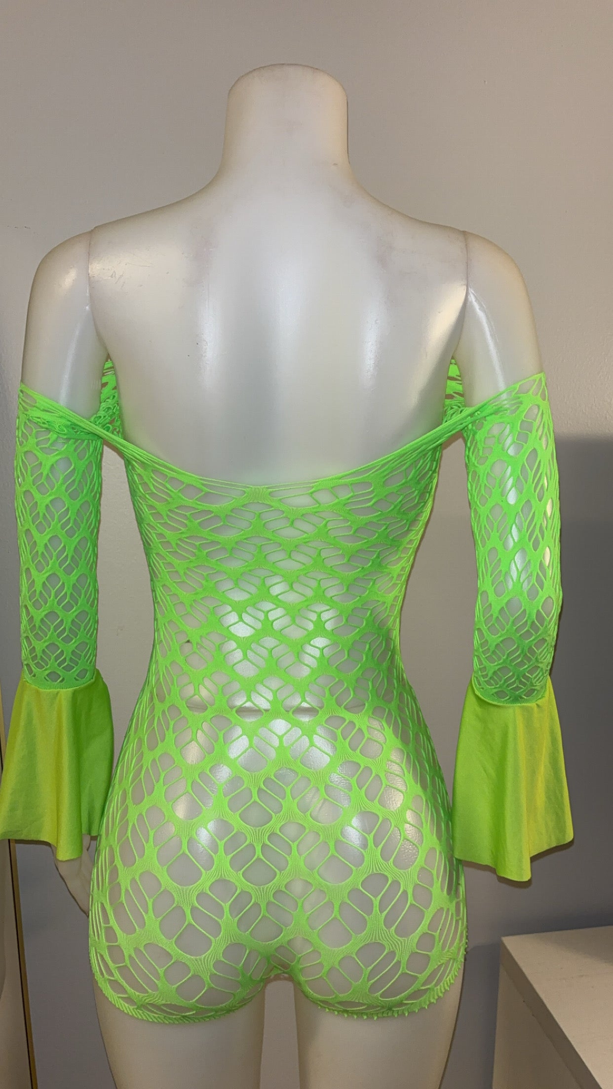 After Hours Romper in Green