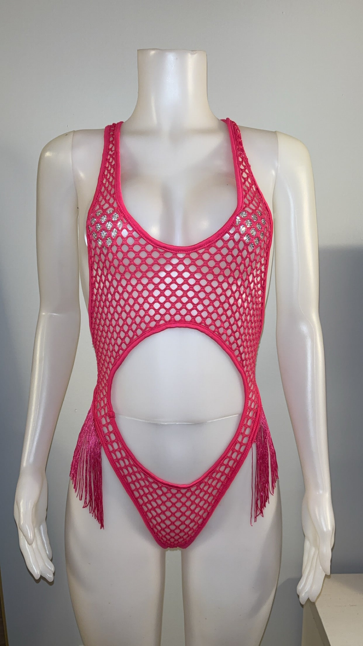 Attention Grabber OnePiece in HotPink