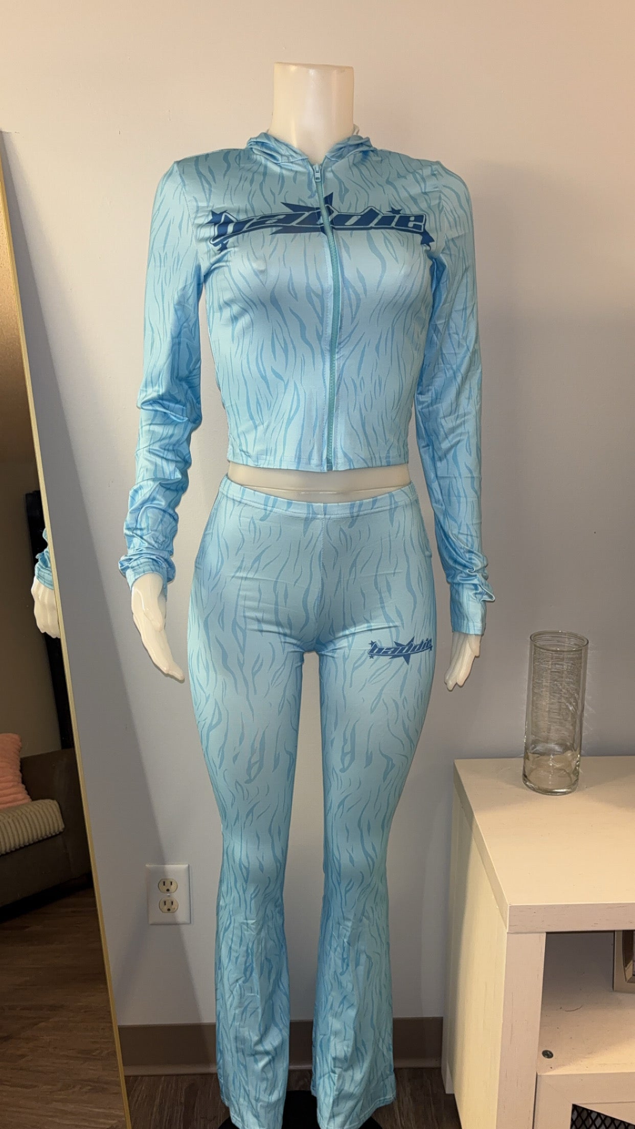 Baddie Pant Set in Blue