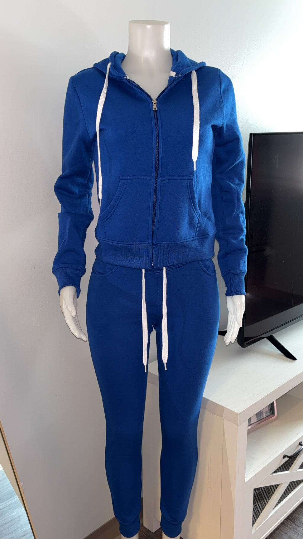 Cozy Fleece Set in Blue