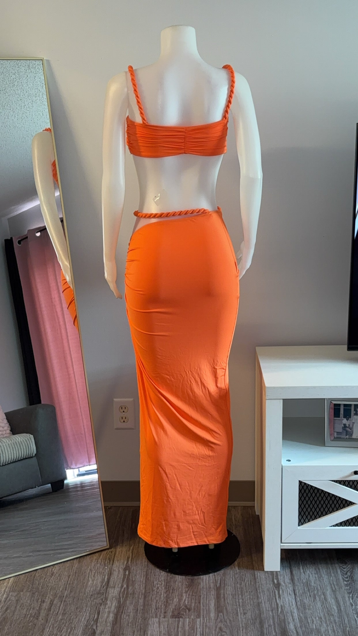 Orange You Glad Skirt Set