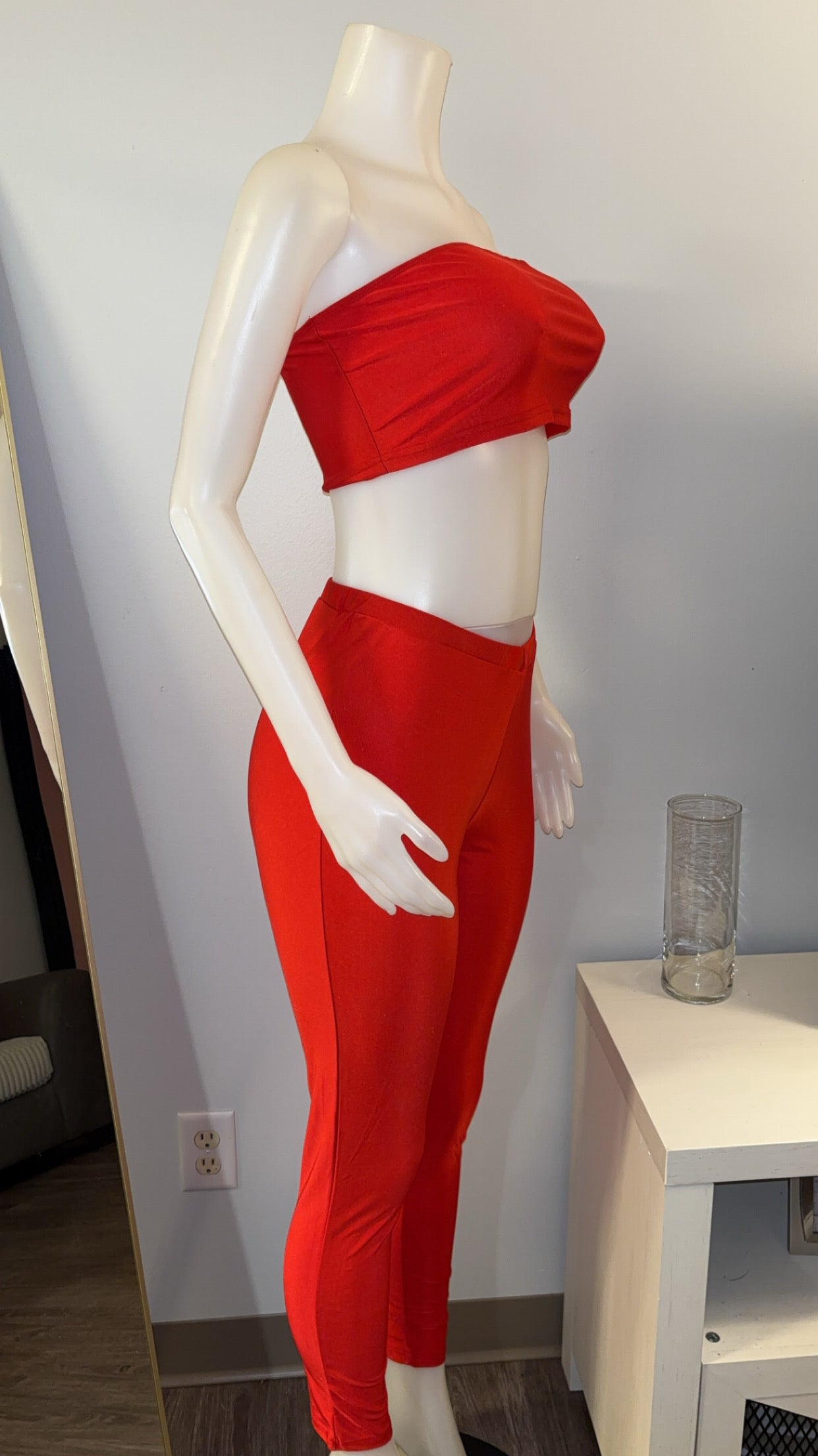 Red Siren Pant Set