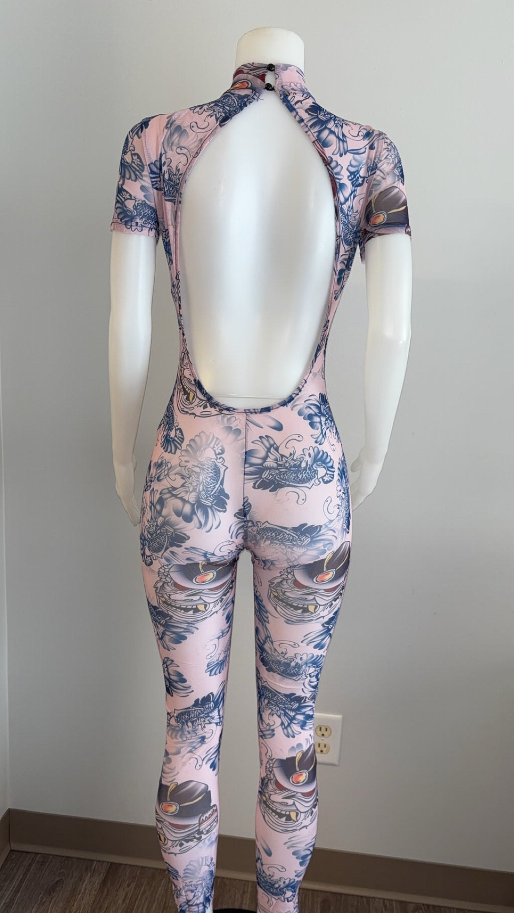 Blue Dream Mesh Romper