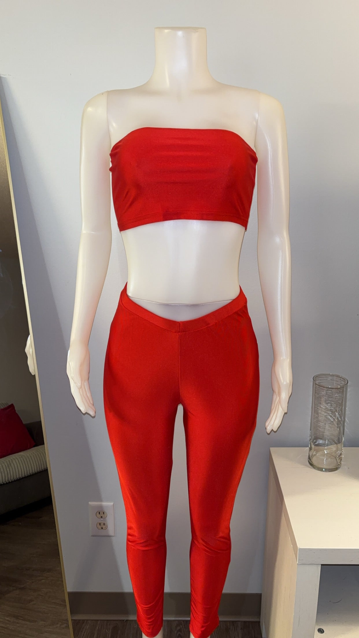 Red Siren Pant Set
