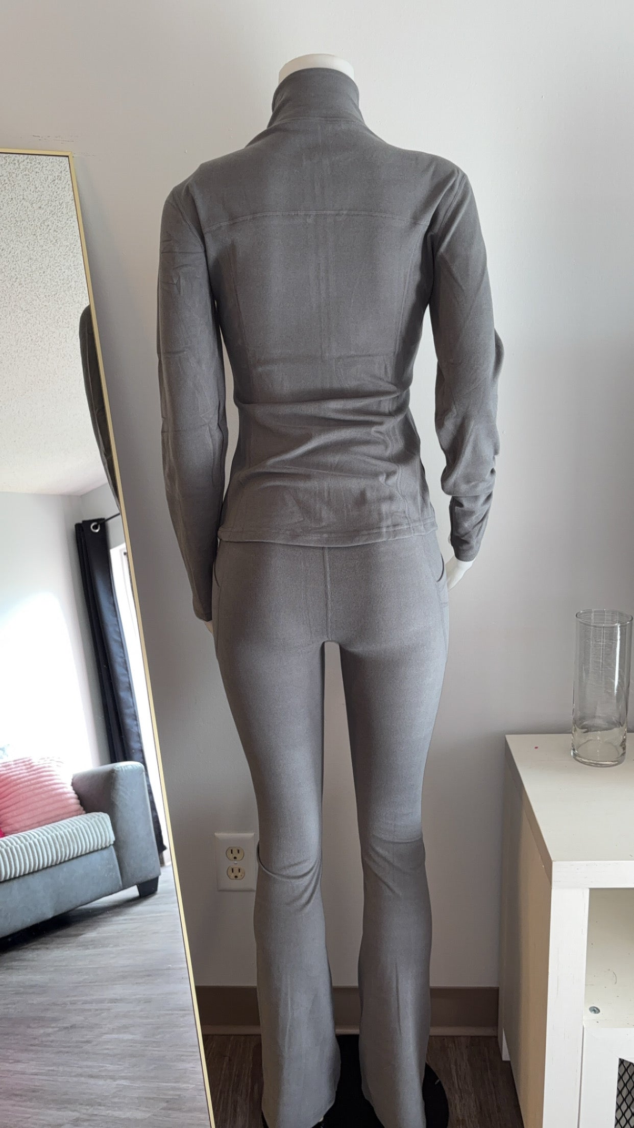 Dej Fleece Set in Grey