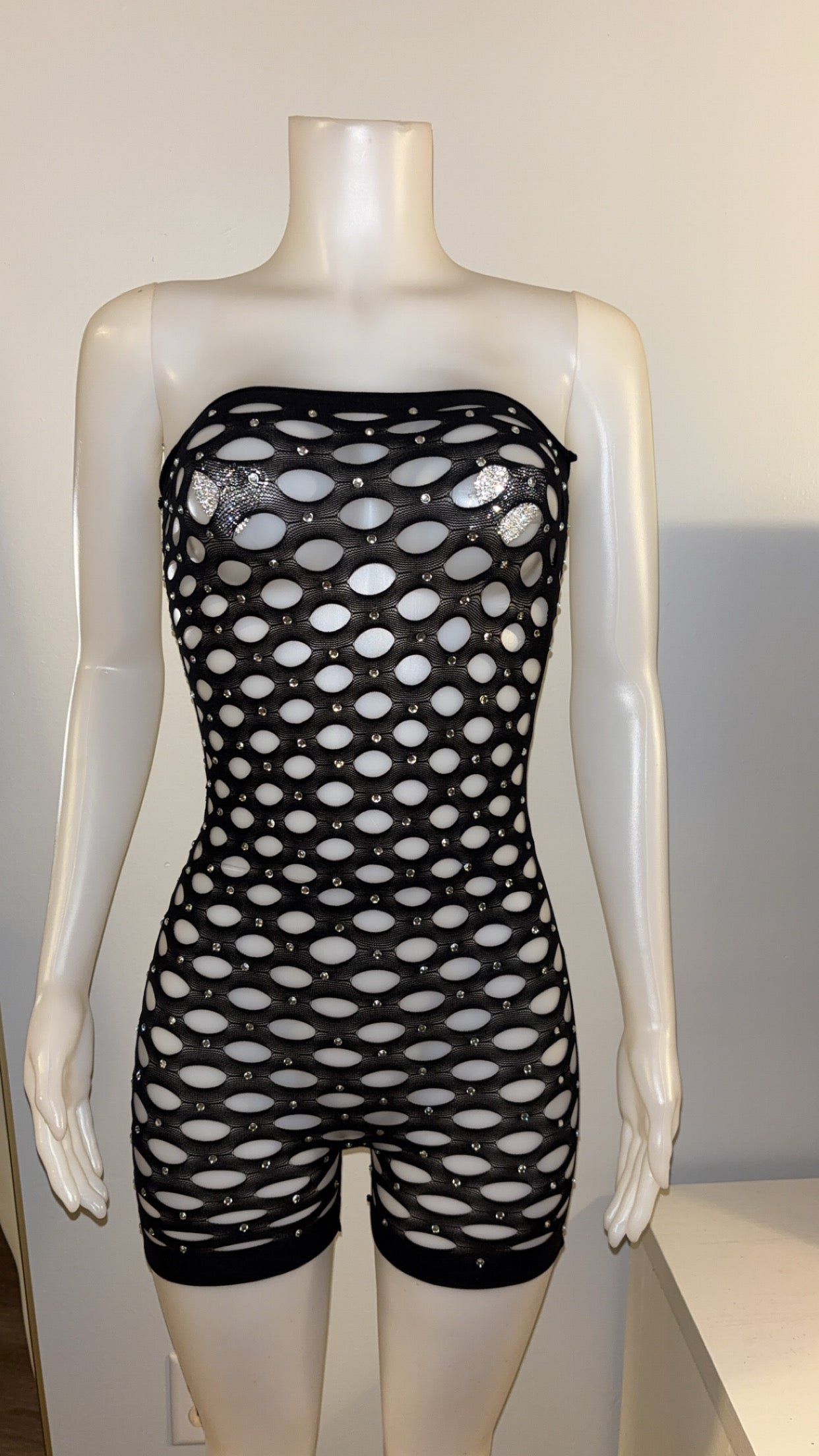 Genie Romper in Black