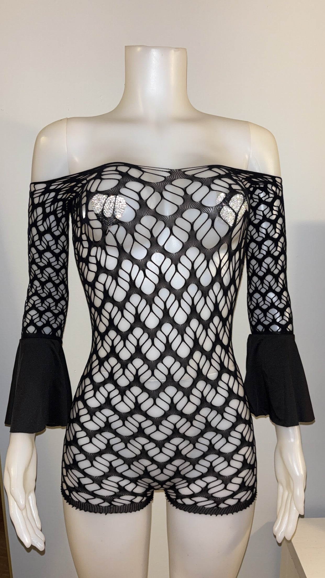 After Hours Romper in Black