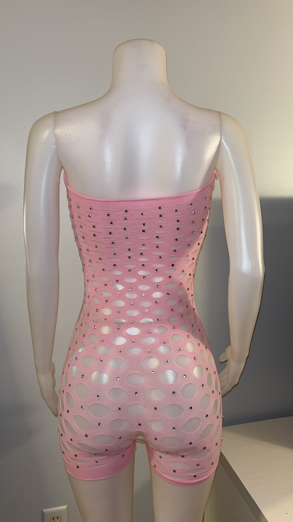 Genie Romper in Light Pink