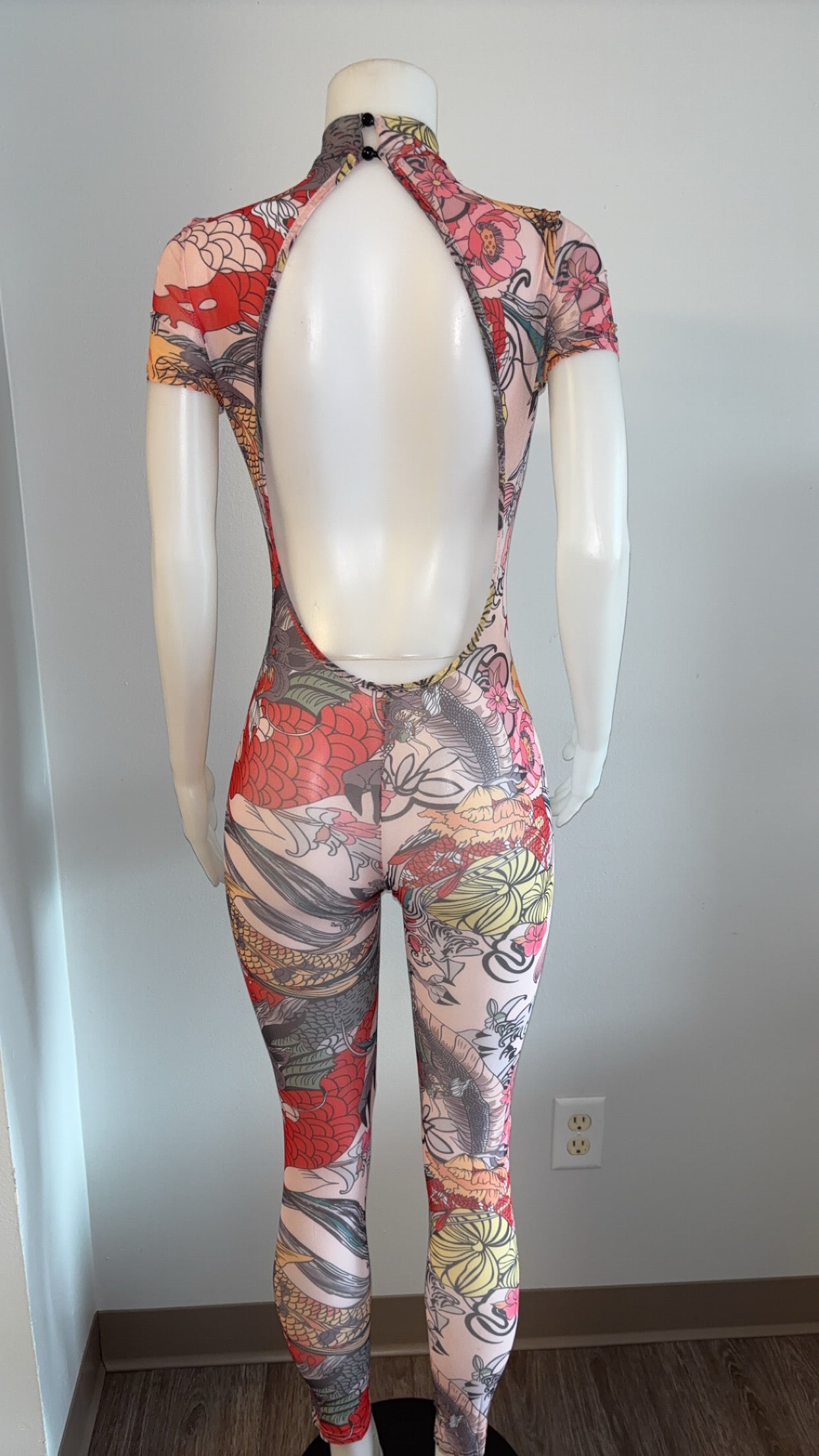 Dragon Desire Mesh Romper