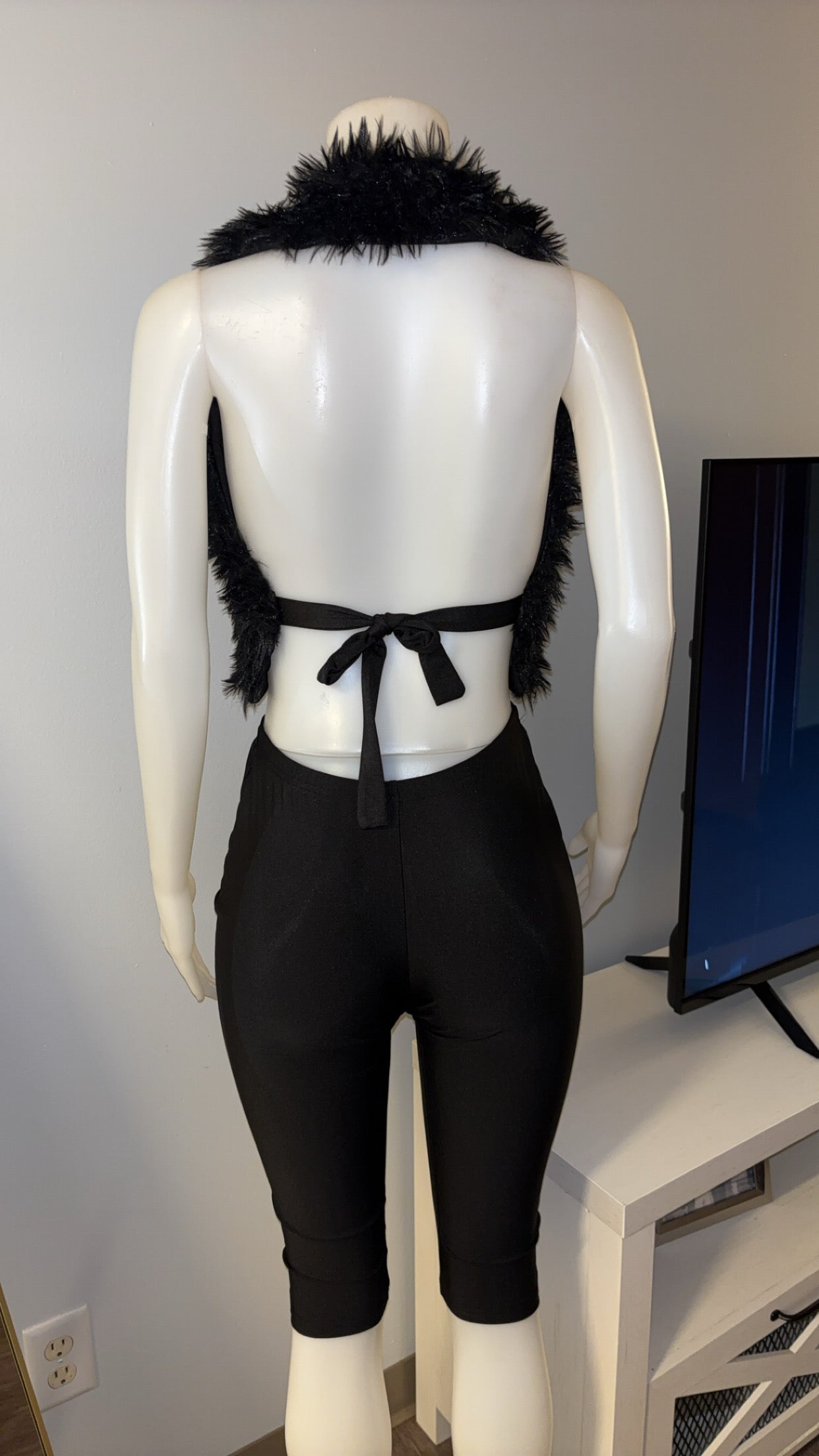 Fur Real Set in Black