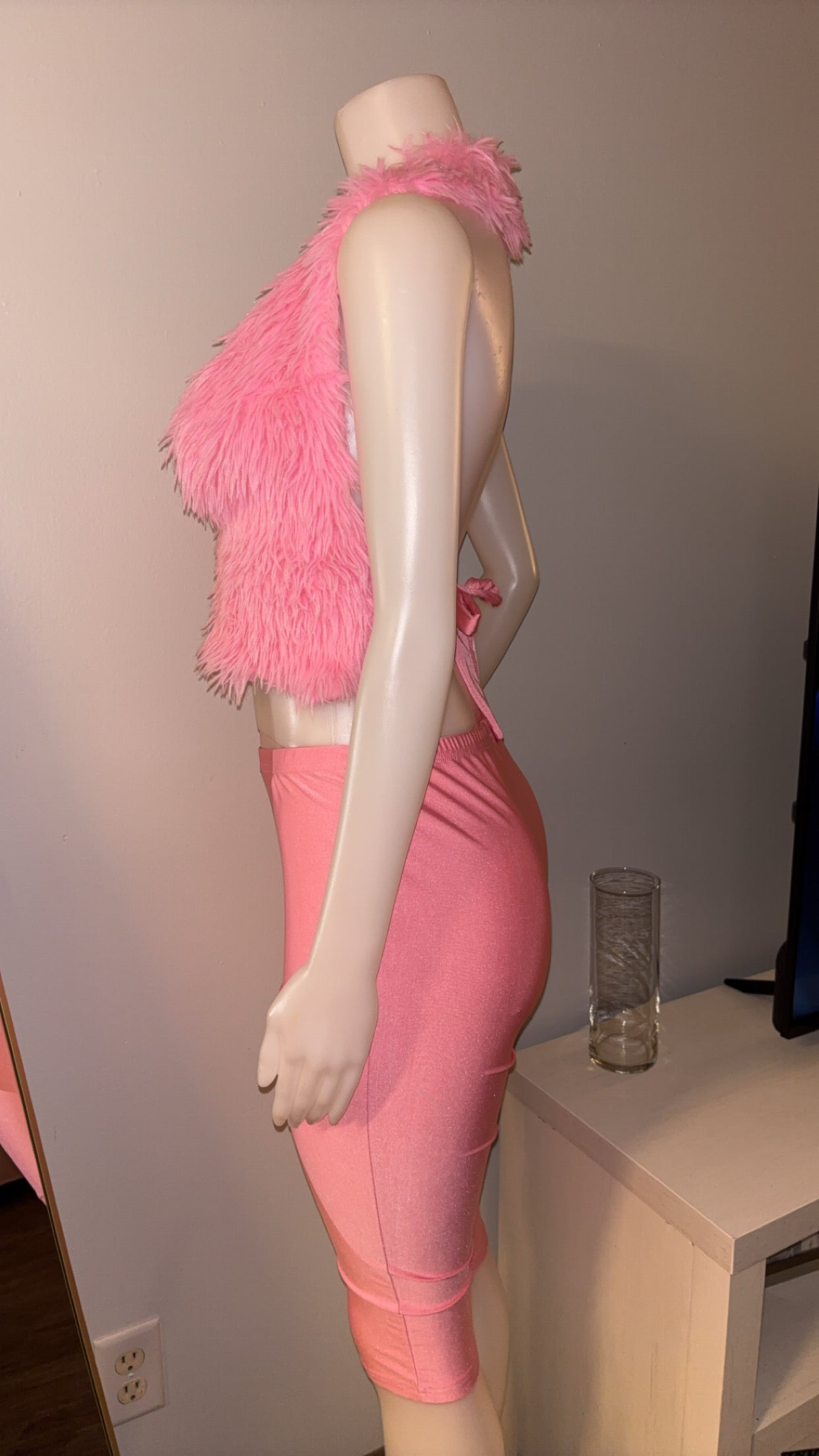 Fur Real Set in Pink