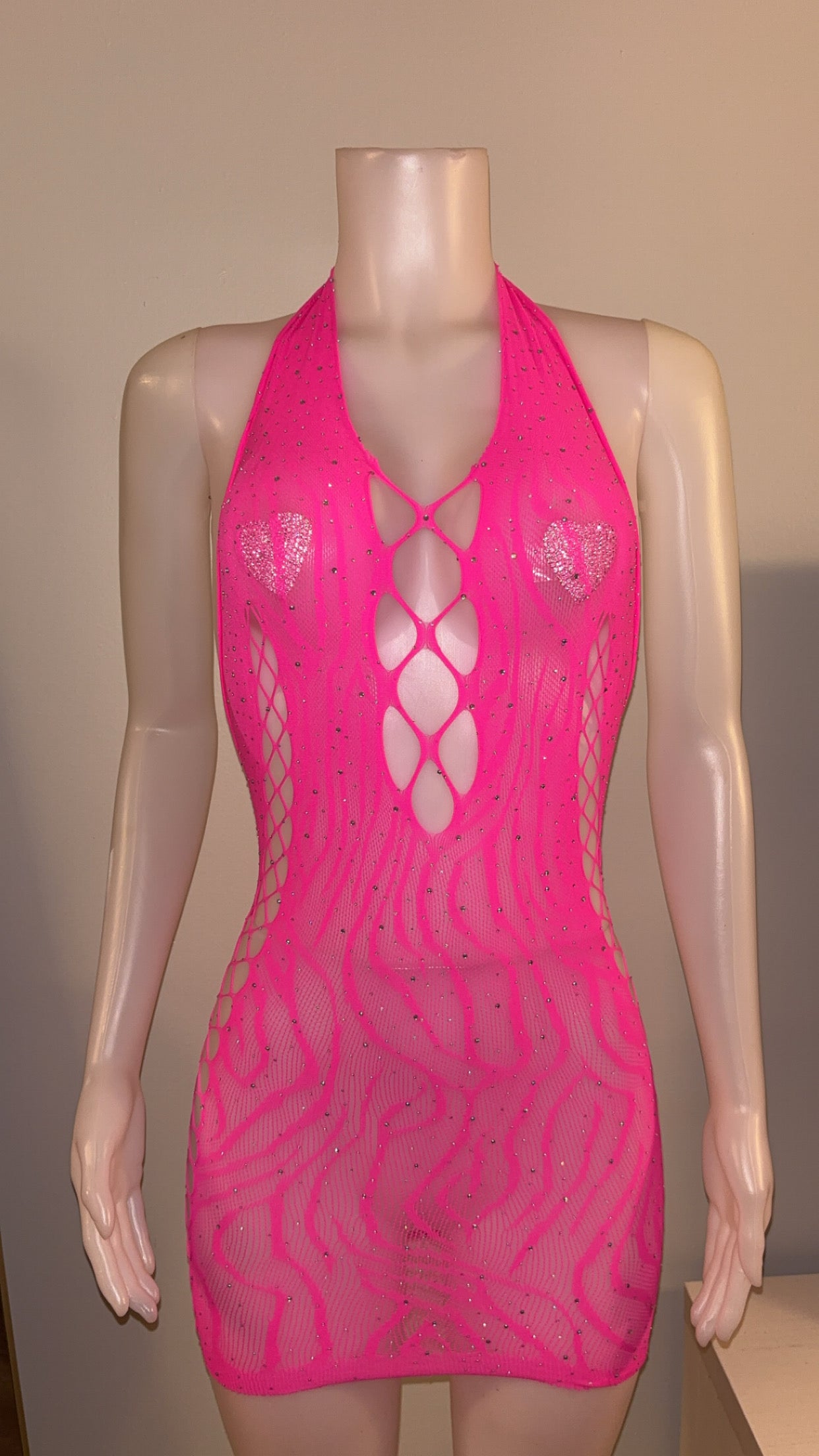 Exotic Dress in Pink