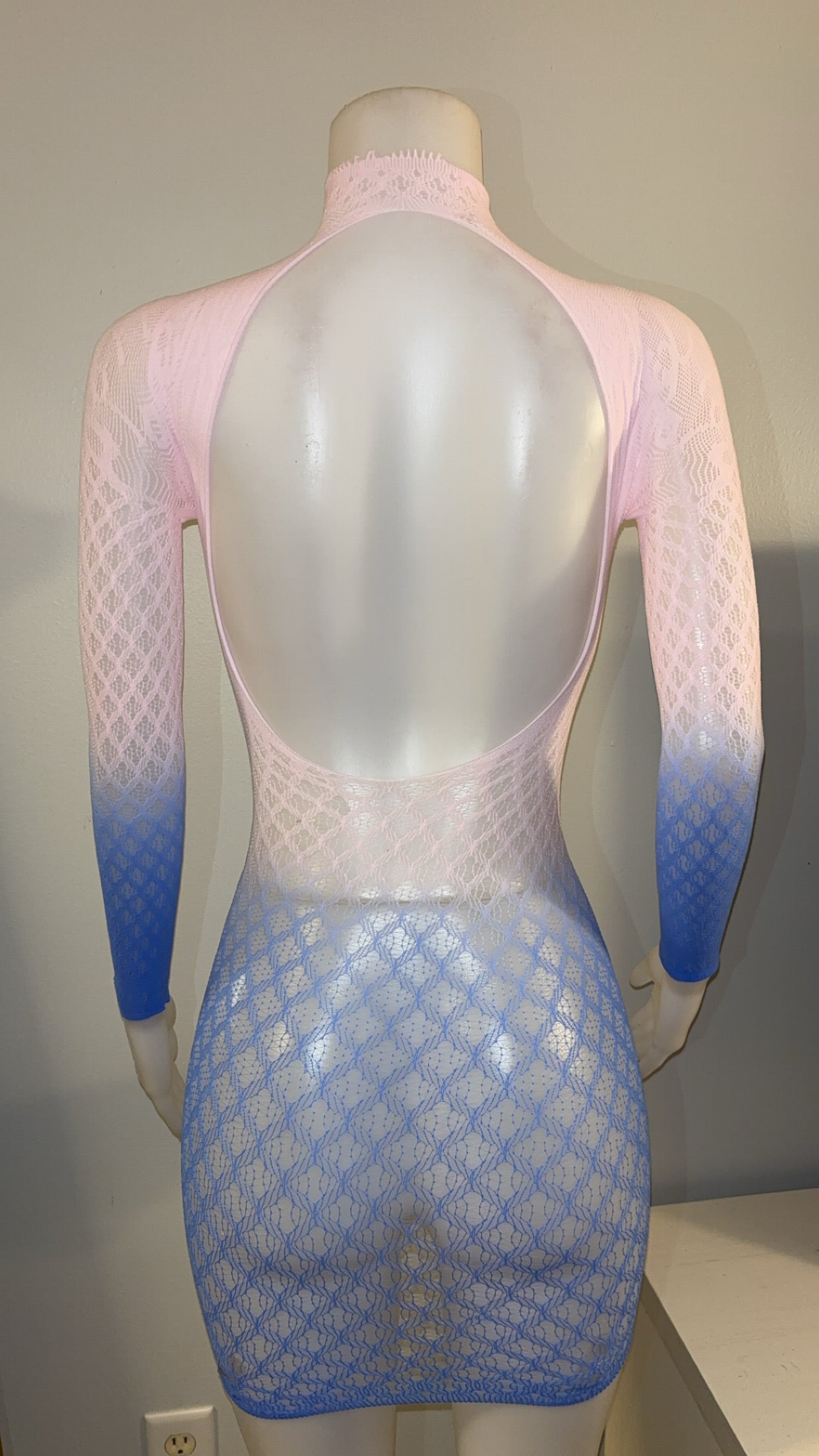 Cotton Candy Dress in Blue